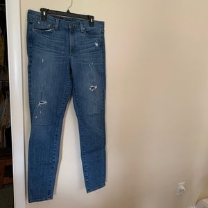 J.Crew Midrise Toothpick Jeans Size 32 tall